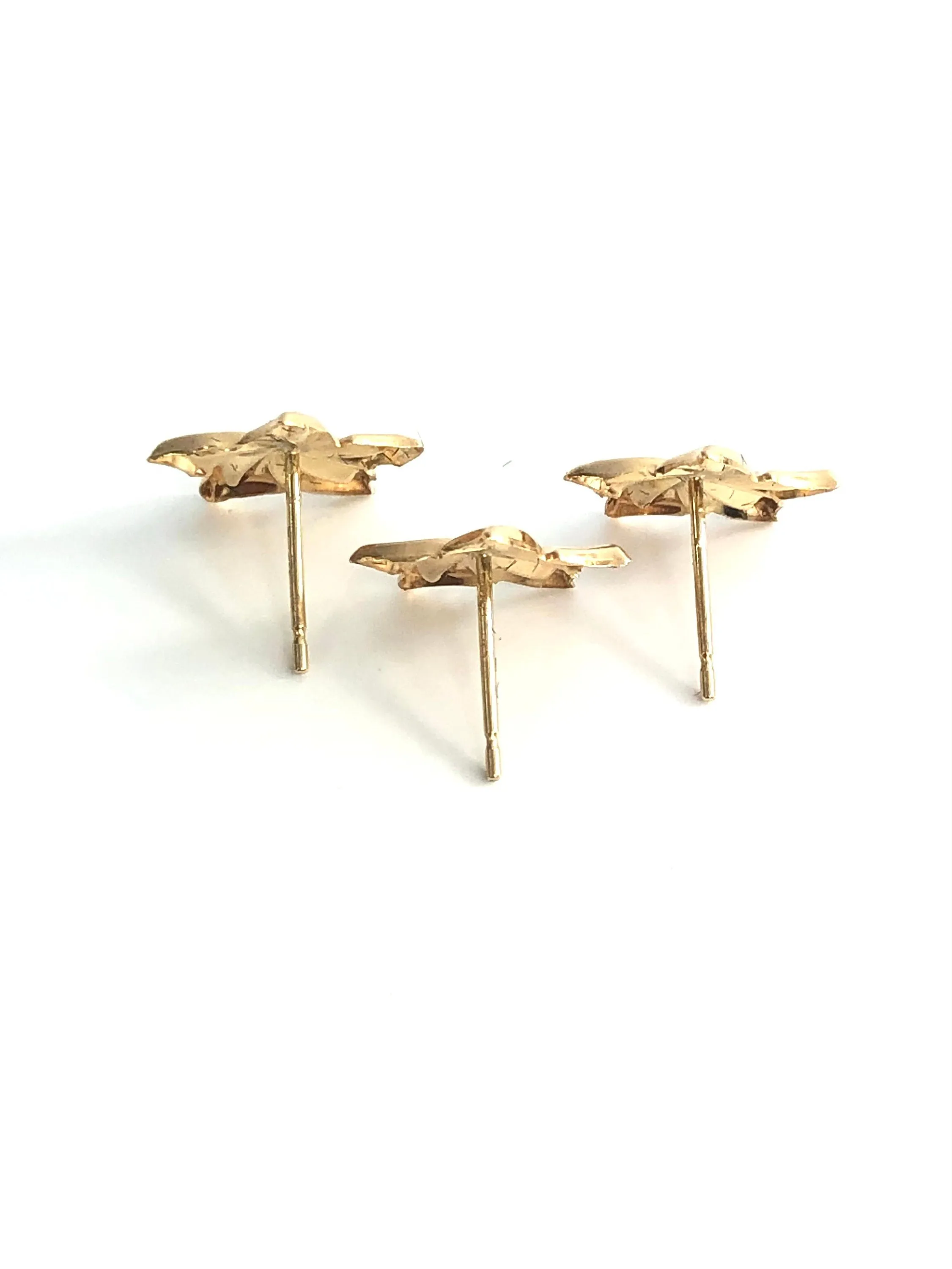 14K Yellow Gold Earrings Sku#E8-2
