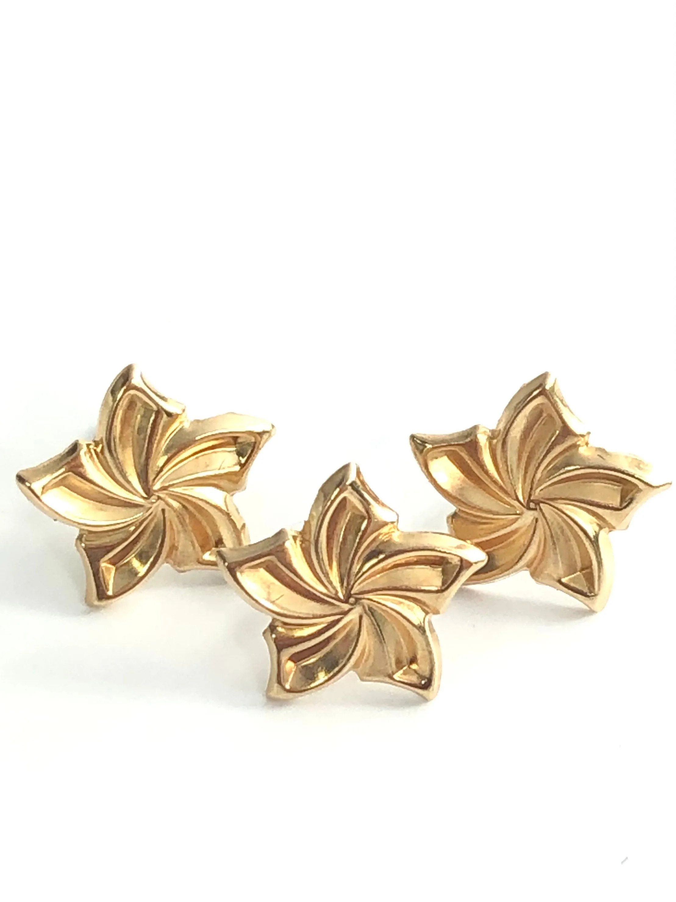 14K Yellow Gold Earrings Sku#E8-2