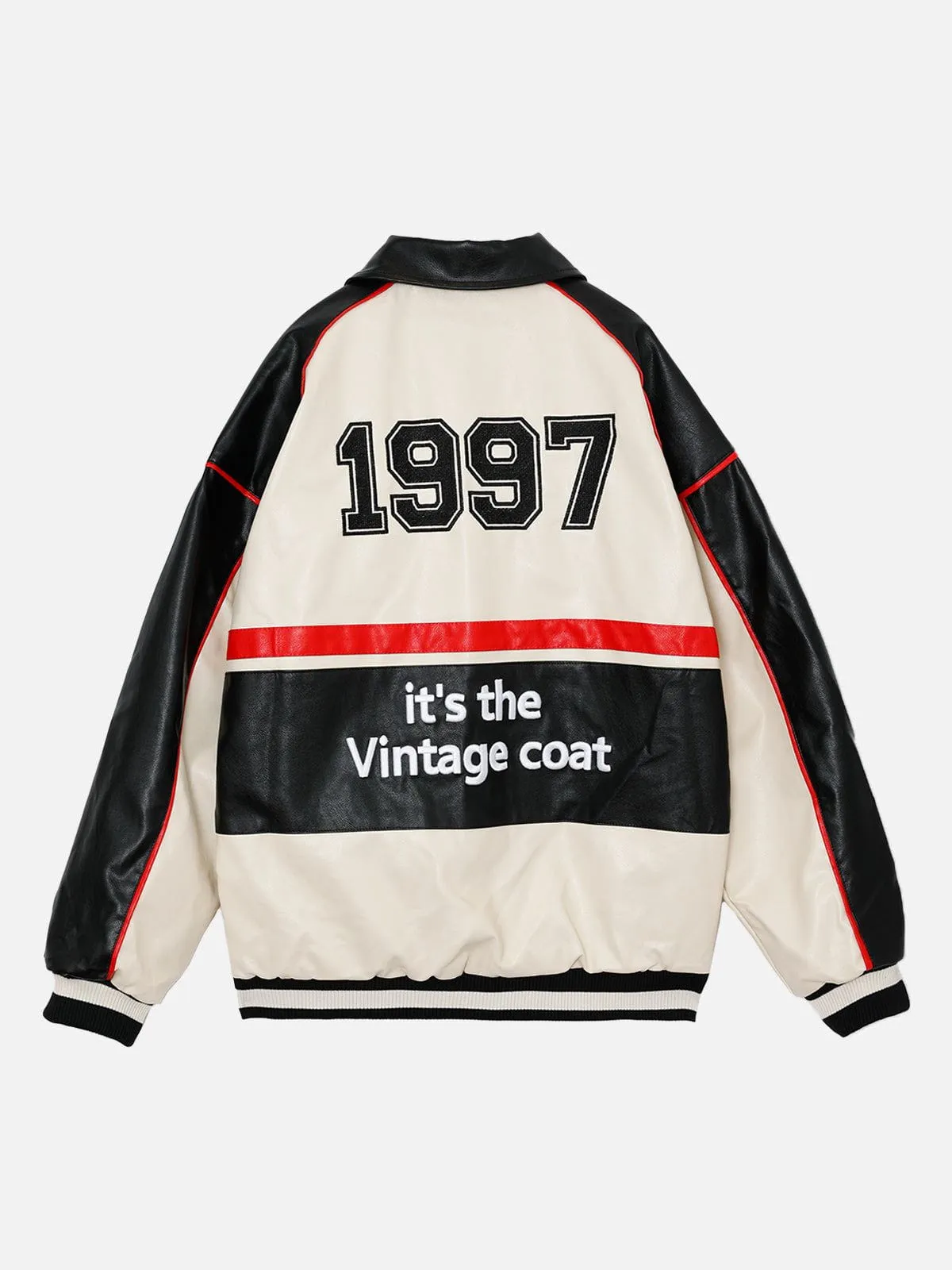Aelfric Eden Stitching Color Motorcycle Jacket