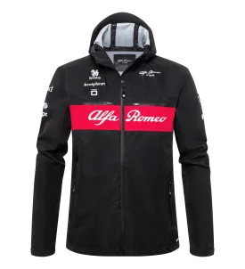Alfa Romeo Racing F1 2023 Team Rain Jacket - Black