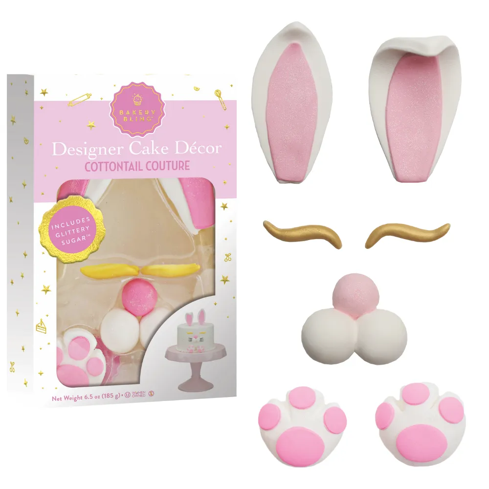 Cottontail Couture Designer Cake Decor
