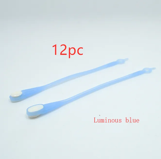Elastic Silicone Shoelaces 12pcs Lazy No Tie Athletic Running Sport Shoelaces Children and Adult Shoe Strings For NMD sneakers