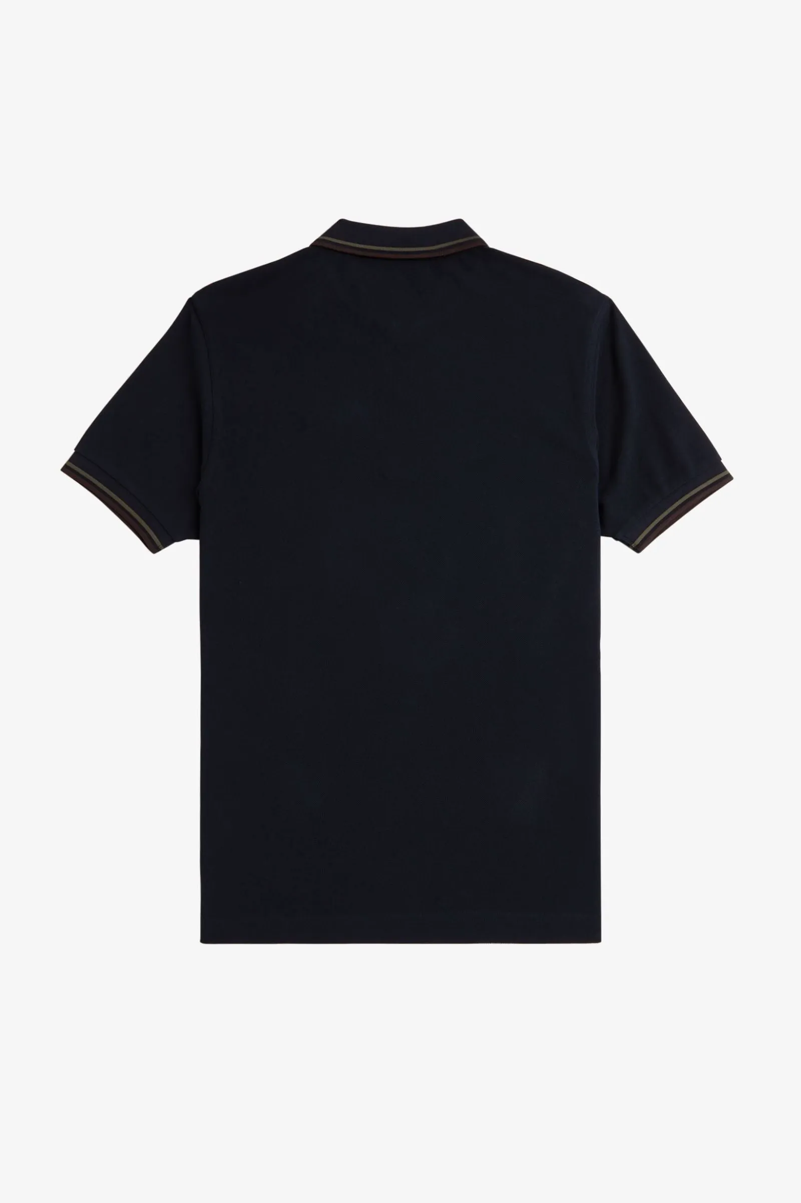 Fred Perry Polo Navy / Laurel Wreath Green / Carrington Brick