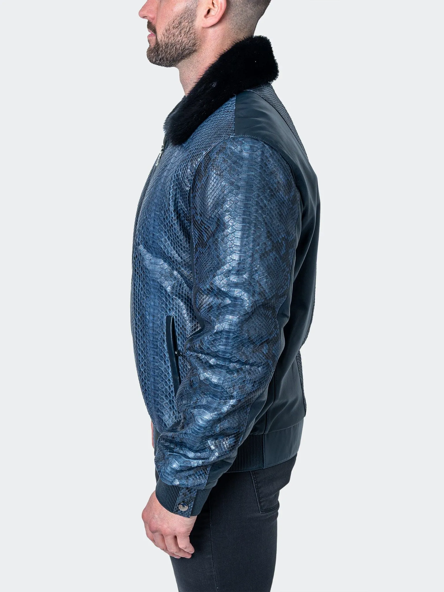 Leather Scene Grey