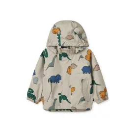 Liewood Manu Jacket - Dinosaurs - Mist