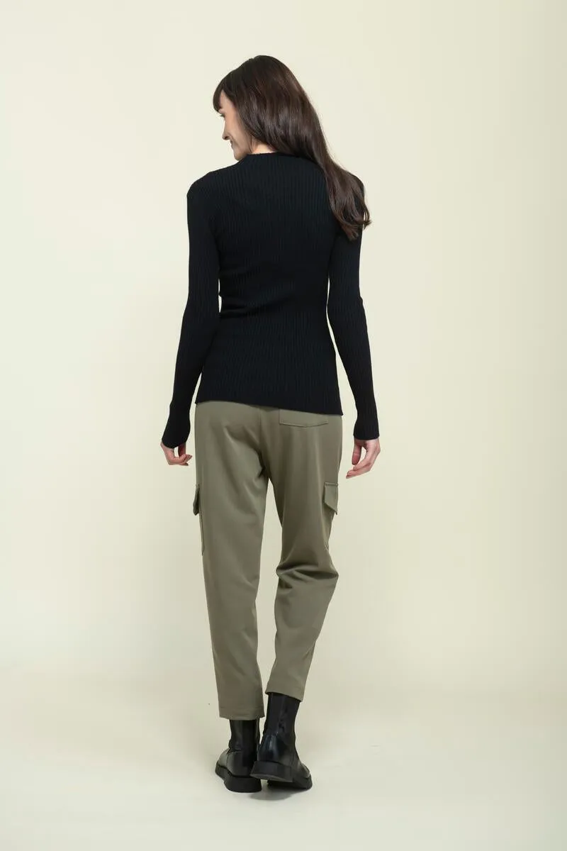 Mary Mock Neck LS