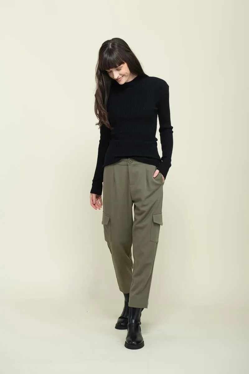 Mary Mock Neck LS