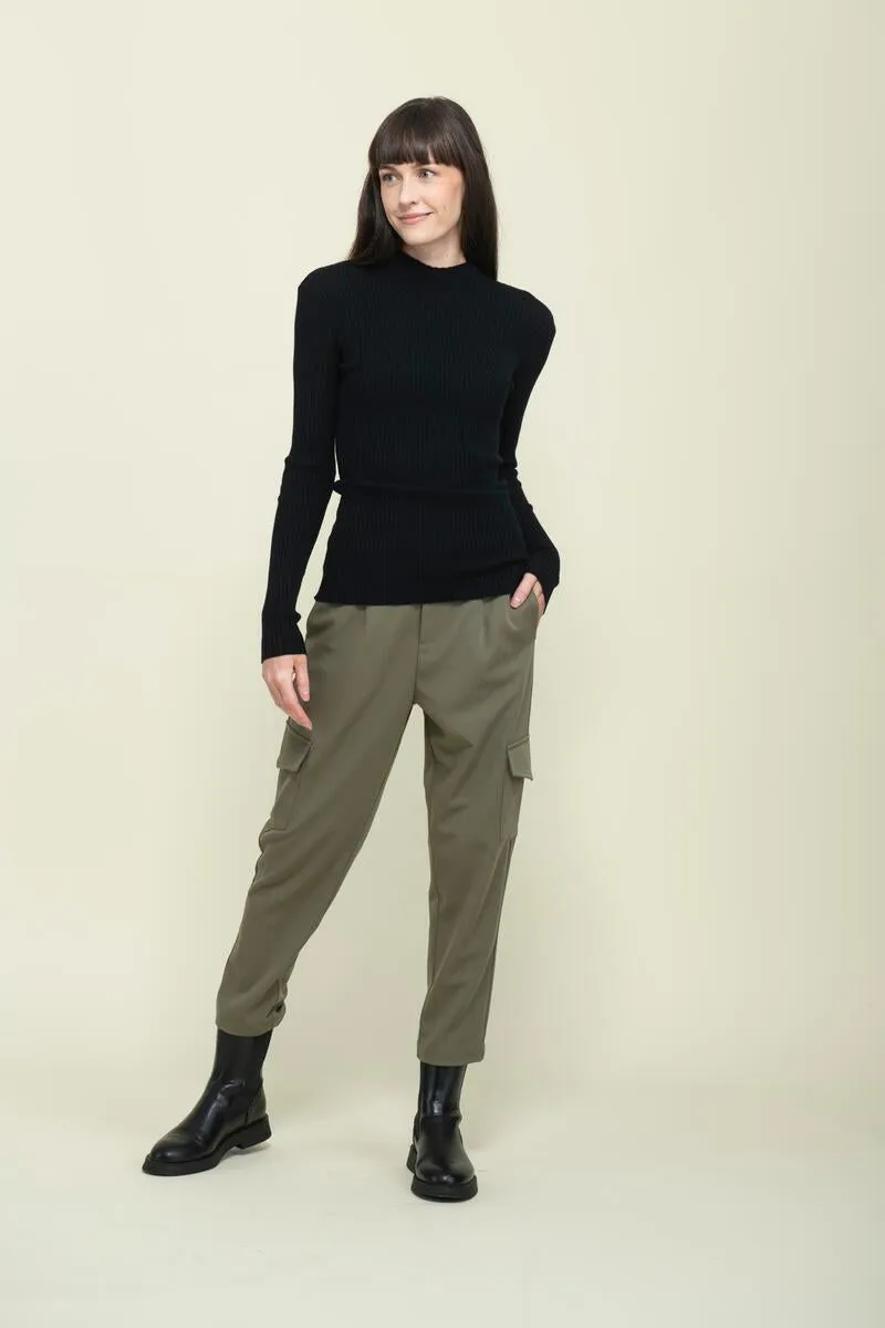 Mary Mock Neck LS