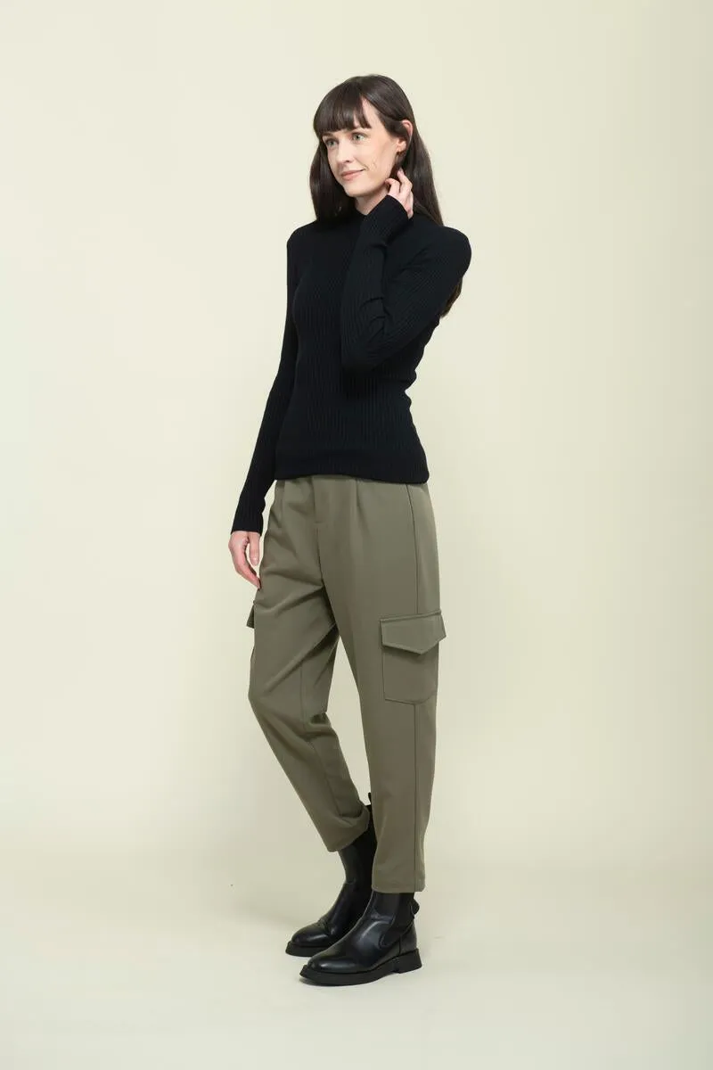 Mary Mock Neck LS