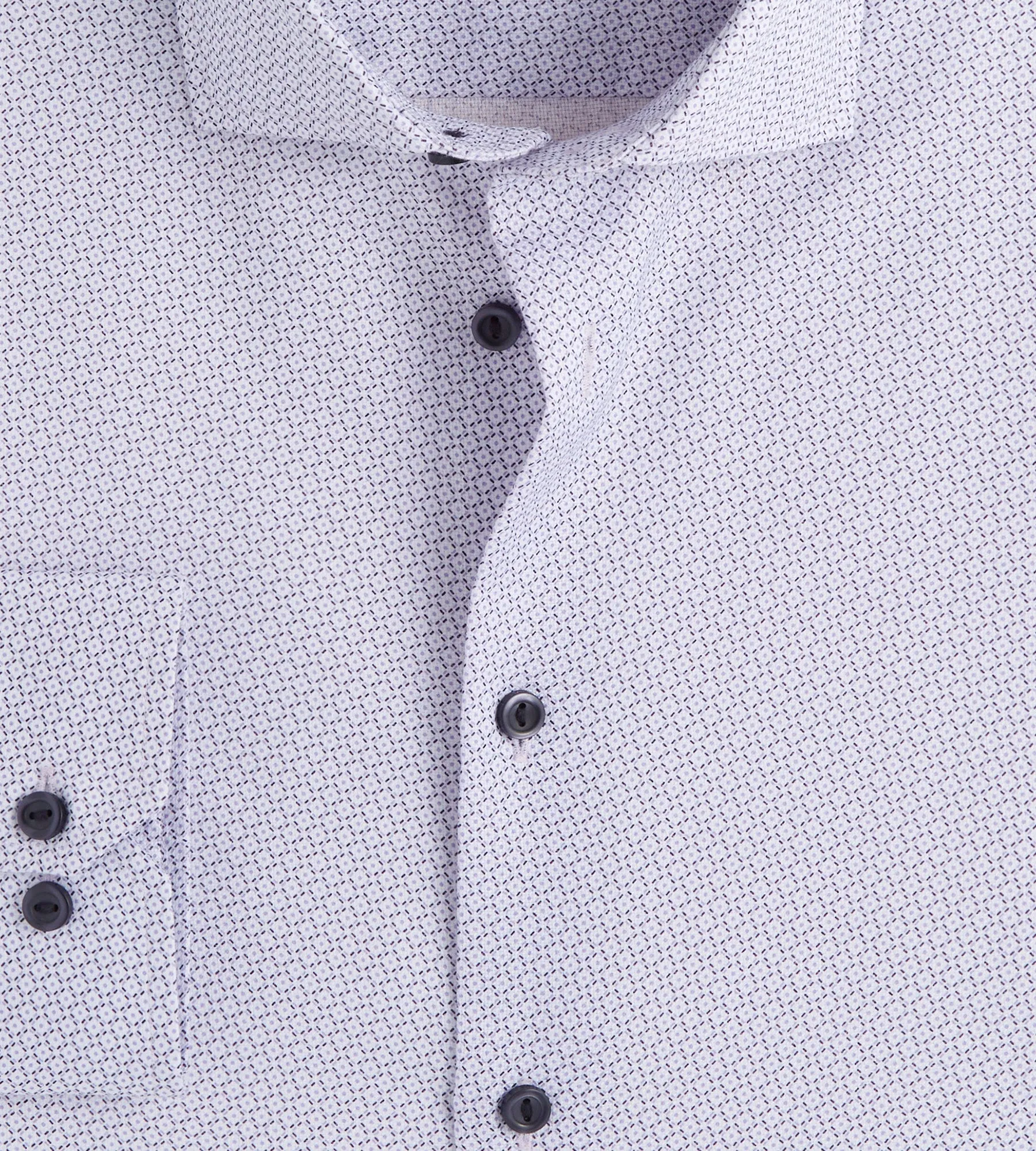 Modern Fit Geo Print Dress Shirt