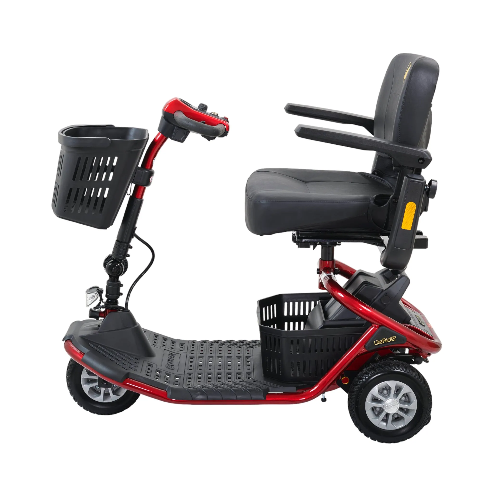 New Golden Technologies LiteRider 3-Wheel Full Size Mobility Scooter | Max Speed 5 MPH | 300 LBS Weight Capacity
