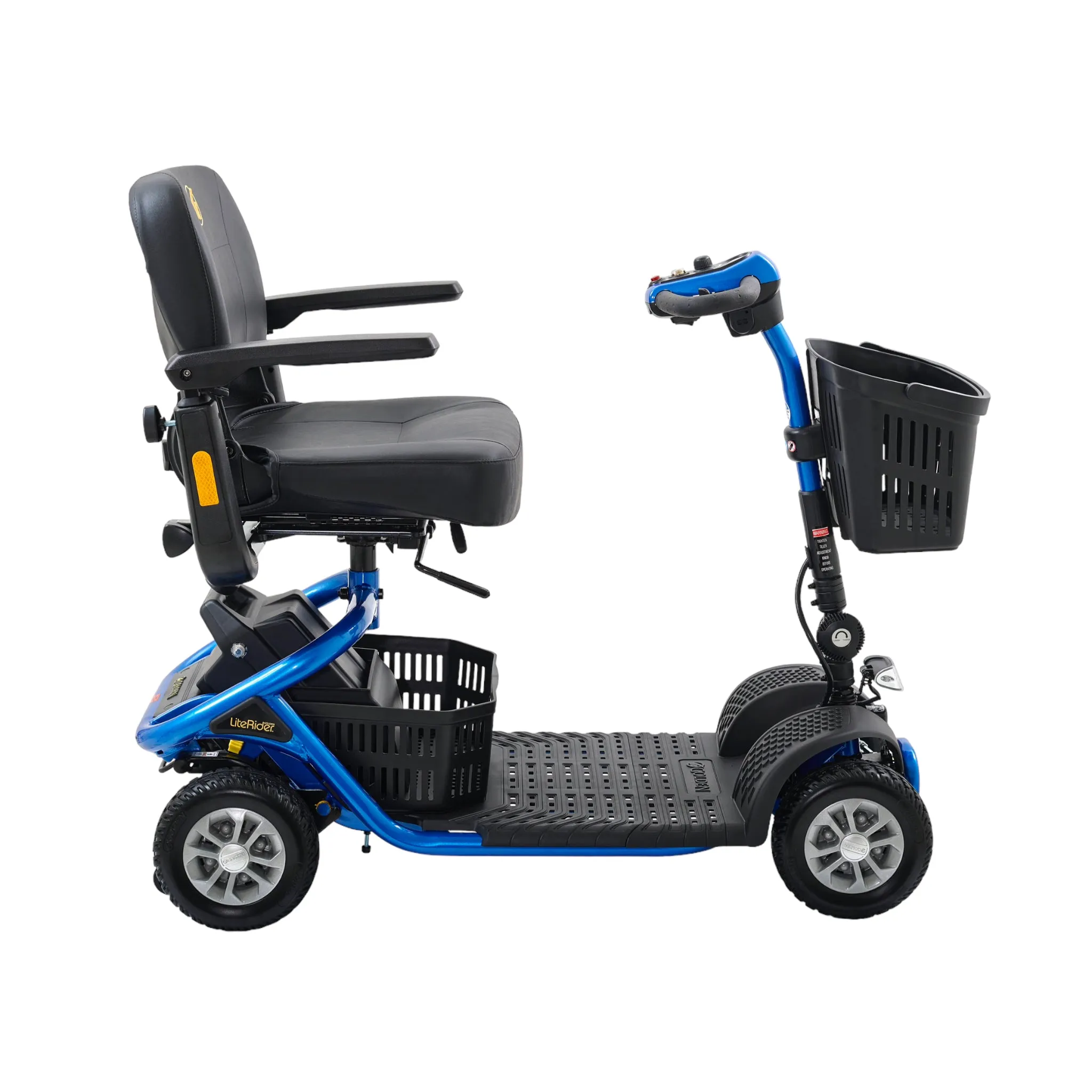 New Golden Technologies LiteRider 4-Wheel Full Size Mobility Scooter | Max Speed 5 MPH | 300 LBS Weight Capacity