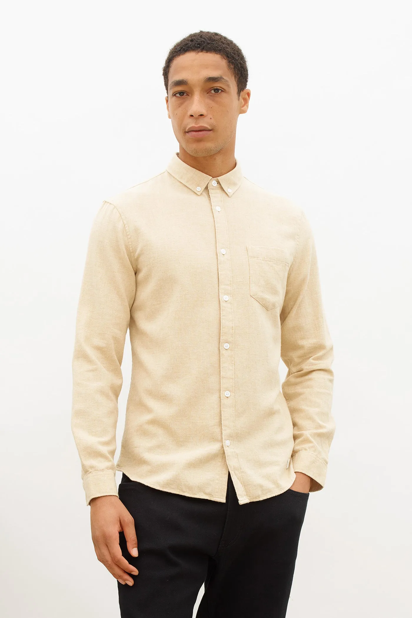 NOS031 soft brushed shirt