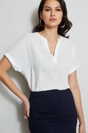 T-Tahari Short Sleeve Shirt