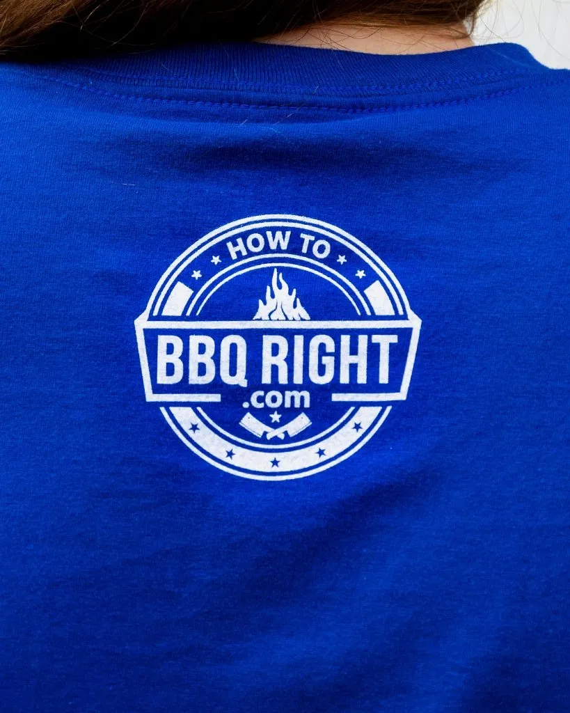 Take Pride in Your 'Que T-Shirt - Athletic Royal