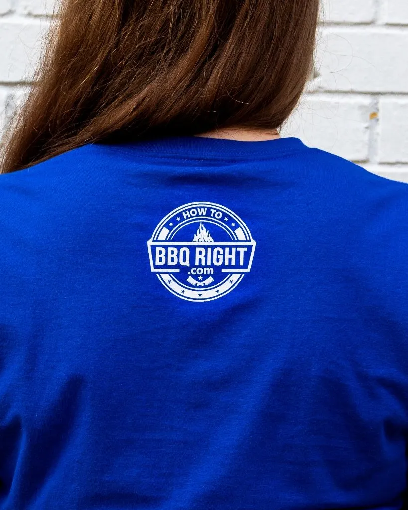Take Pride in Your 'Que T-Shirt - Athletic Royal