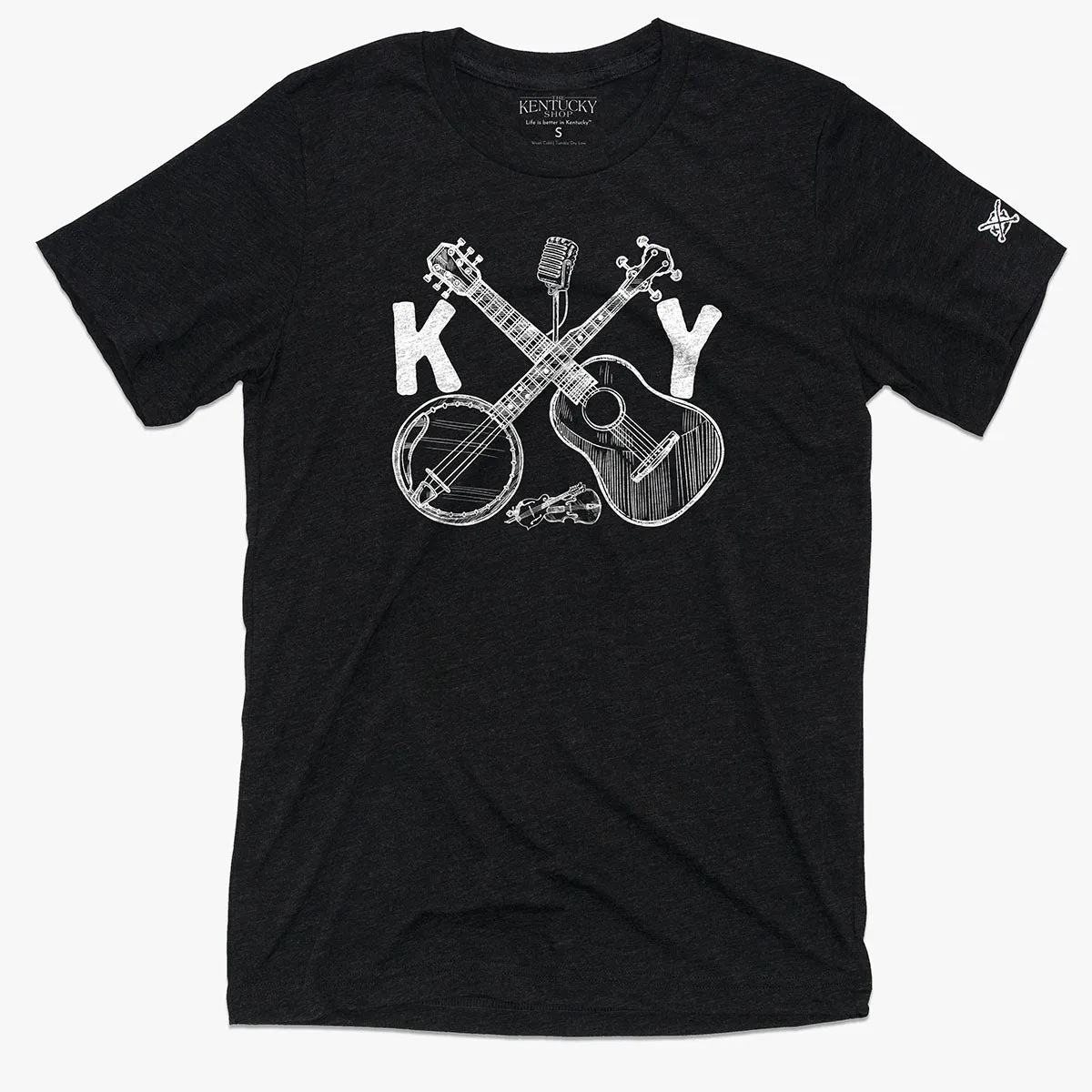 The Bluegrass Pickin' Kentucky Shop Logo Tee