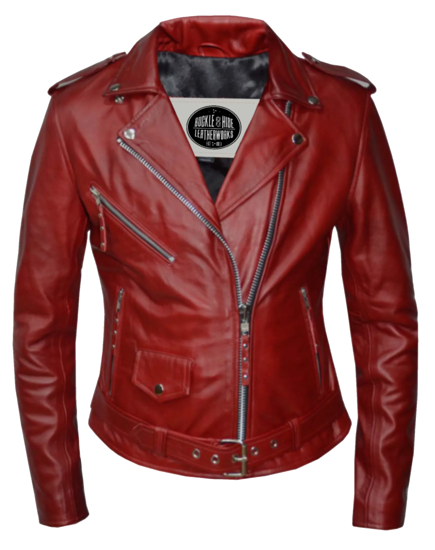 The "Heart" Leather MC Jacket