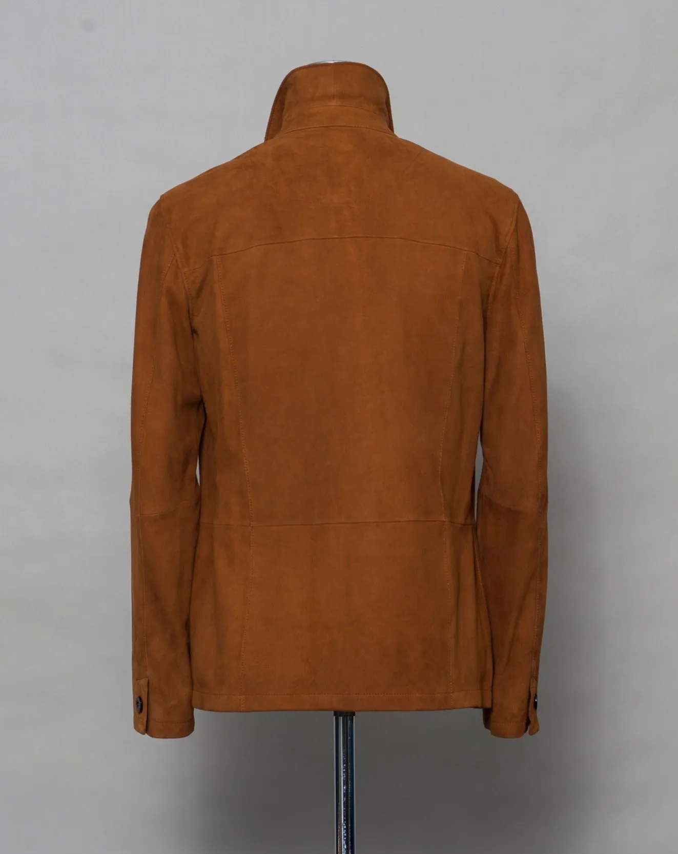 Werner Christ Suede Jacket - Cognac