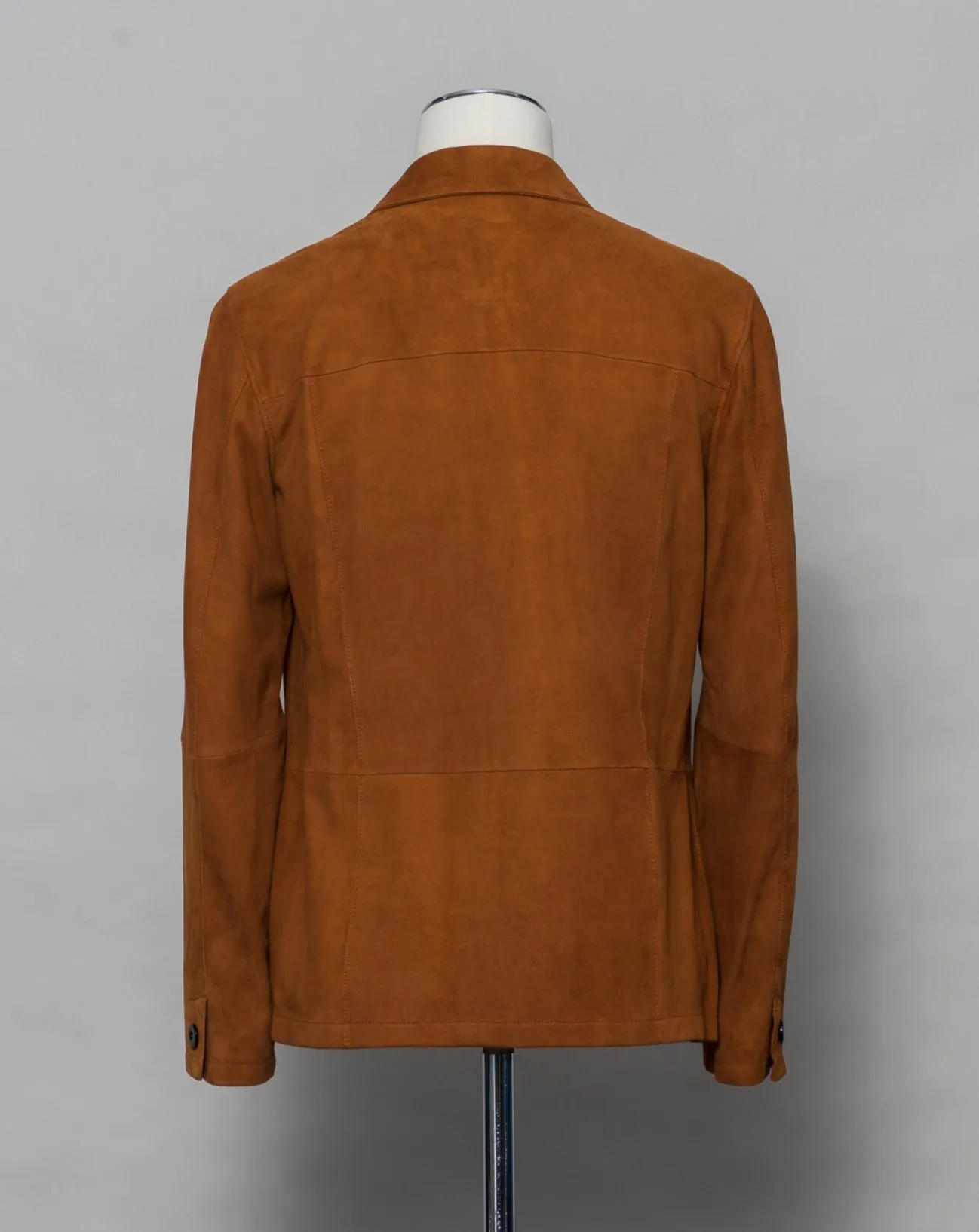 Werner Christ Suede Jacket - Cognac
