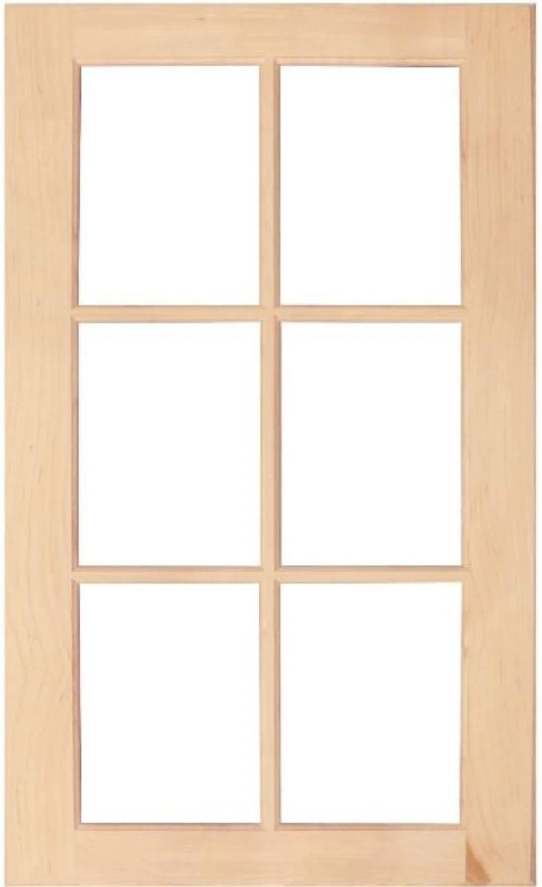 Wilmington Mullion Custom Cabinet Doors - 6 lite