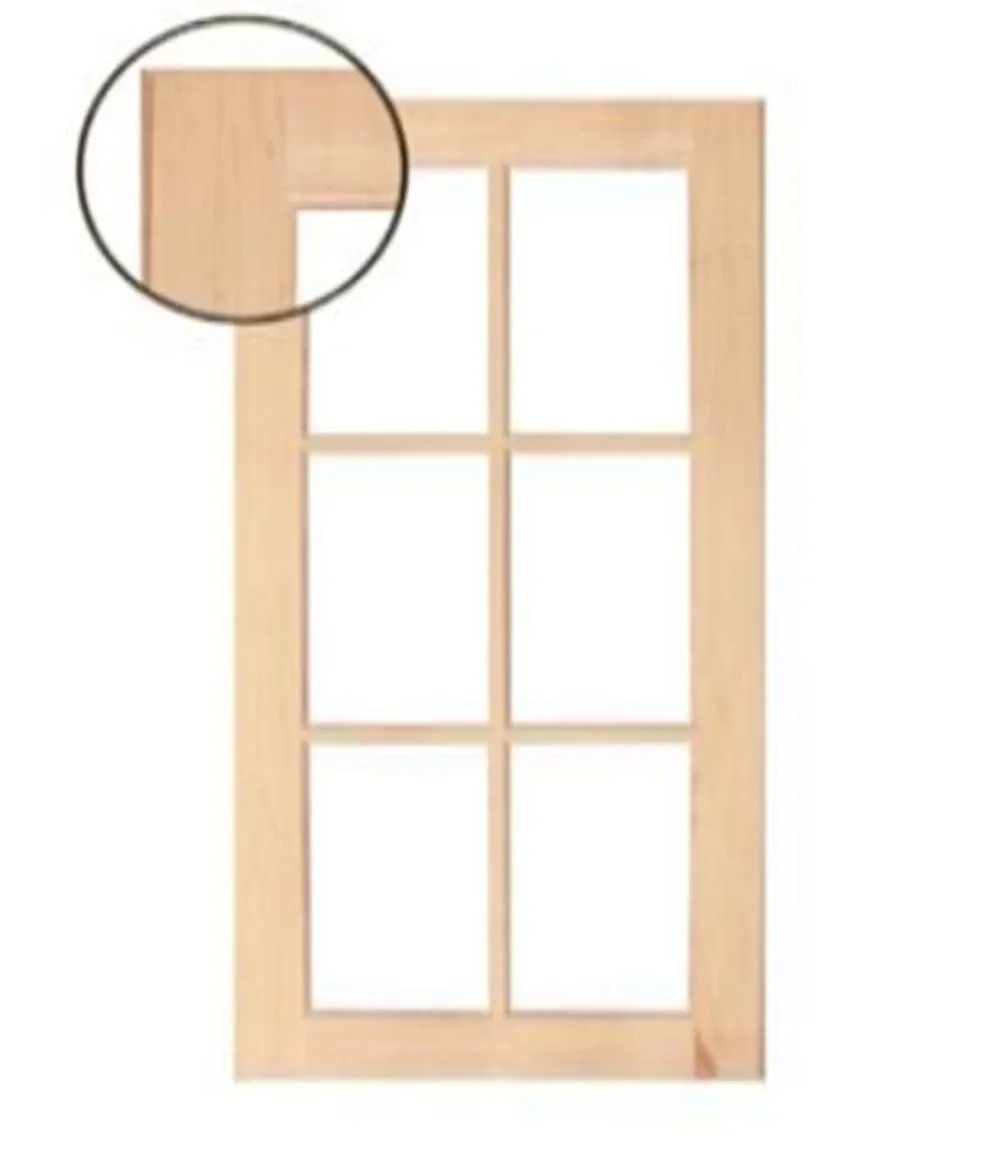 Wilmington Mullion Custom Cabinet Doors - 6 lite