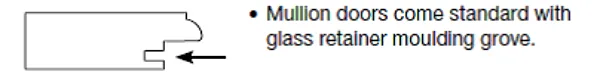 Wilmington Mullion Custom Cabinet Doors - 6 lite